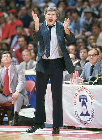 Bobby Knight 1981 title game top